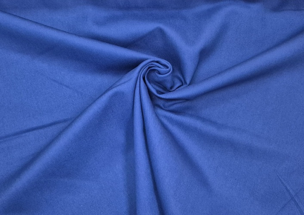 Fibre Mood - Gewebter Baumwolltwill blau